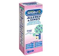 benadryl cough formula