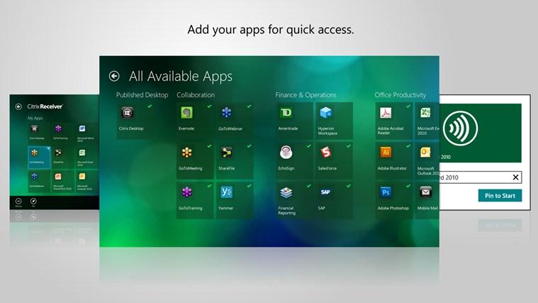 Windows 8 business app: Citrix Receiver review, features, pros and ...