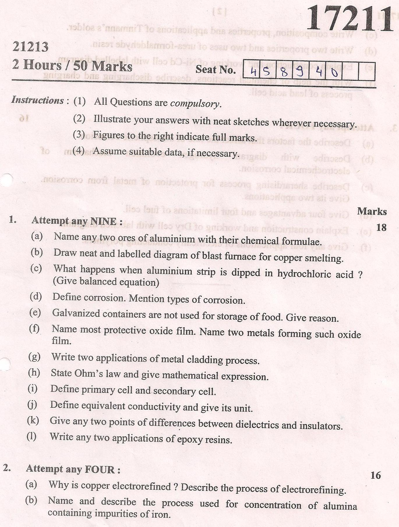 CE6703 Water Resources And Irrigation Engineering Nov/Dec